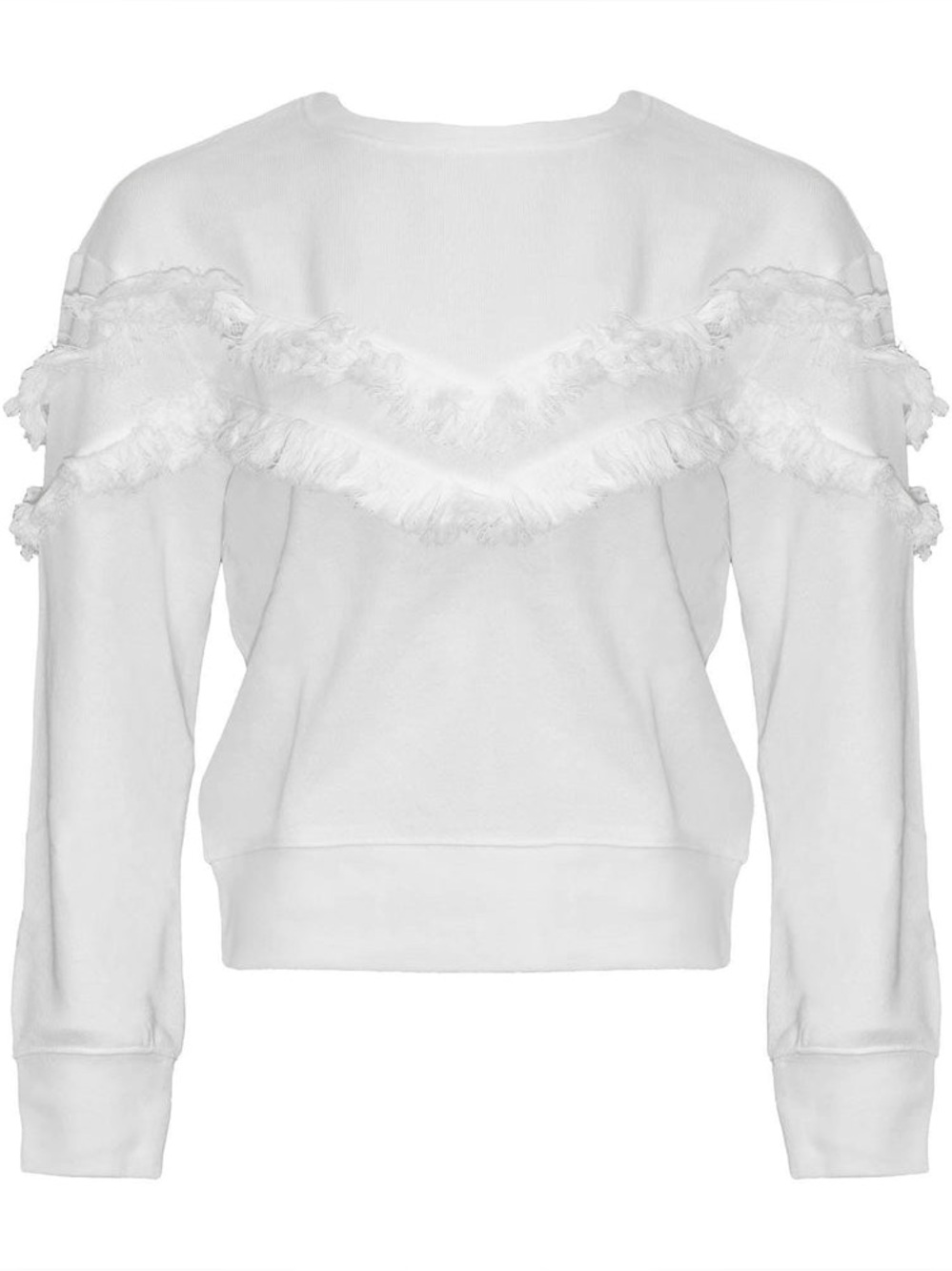 Rails Kinsey Fringe Crewneck Sweatshirt